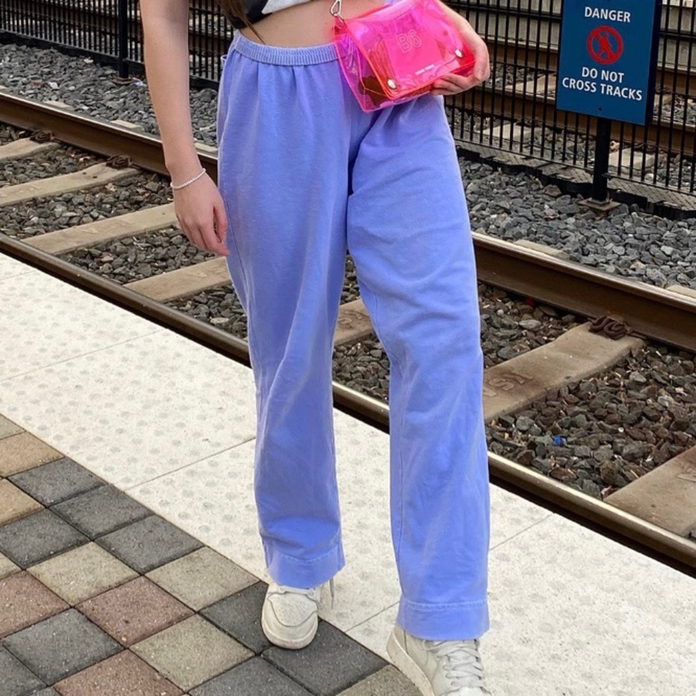 ISO straight legged sweatpants